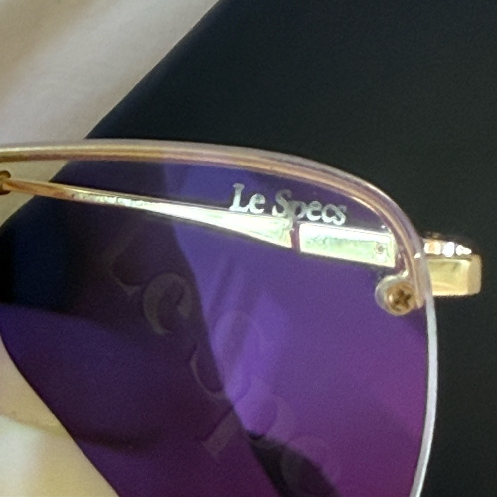 Le Specs The Prince 58mm Blue Light Blocking Glasses - Picture 11 of 13
